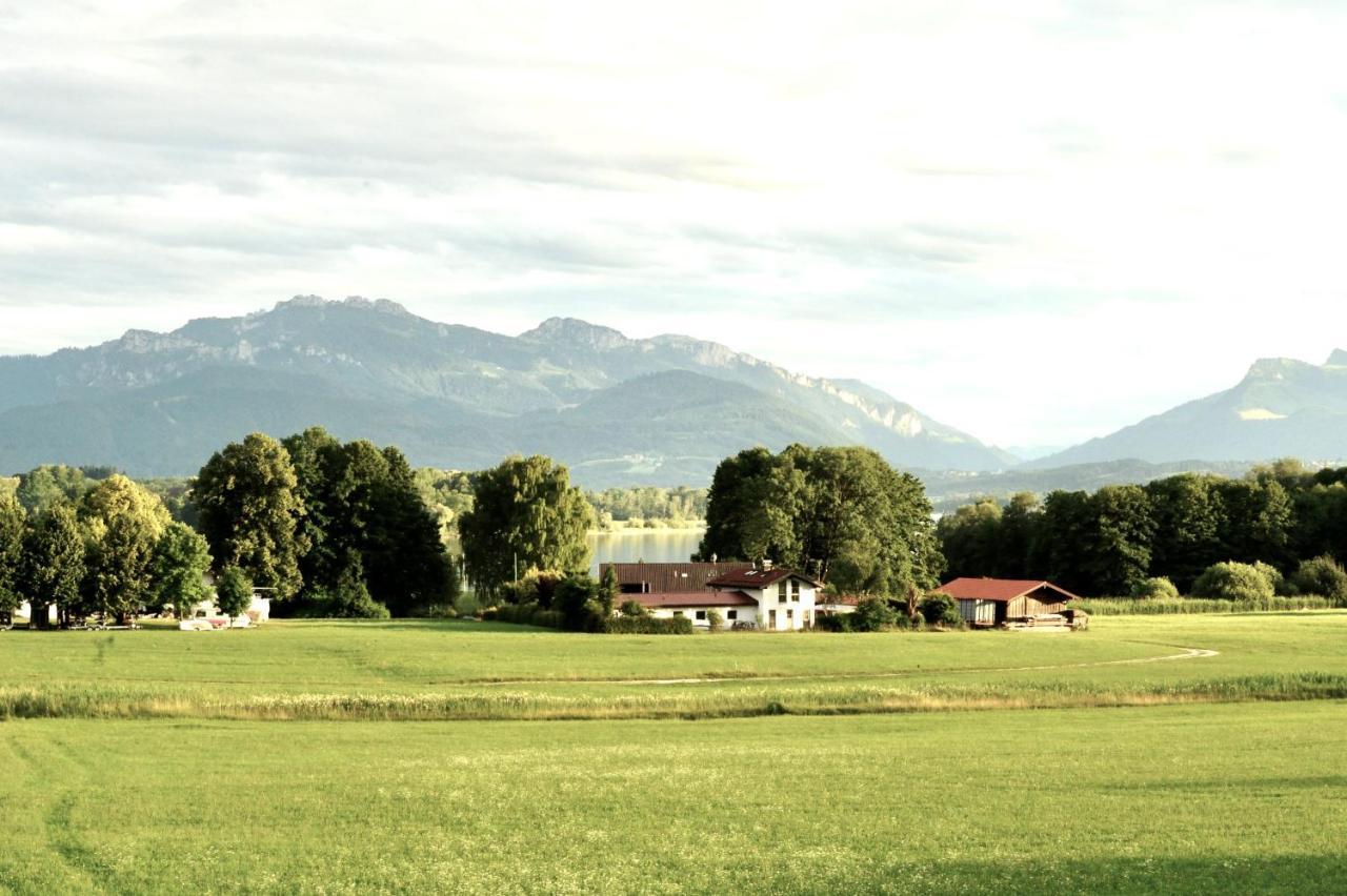 Ferienwohnung Chiemseealpenblick Breitbrunn am Chiemsee Exterior photo
